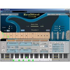 MusicLab RealStrat, virtuelles Instrument, PlugIn 