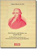 Quartetts�tze nach St�cken von Joseph Haydn