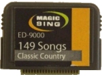 Classic Country - Karaokesong-Chip f�r das MagicSing Karaoke All-in-One-System
