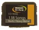 Rock / Heavy Metal - Karaokesong-Chip f�r das MagicSing Karaoke All-in-One-System