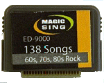 Karaokesong-Chip f�r das MagicSing Karaoke All-in-One-System