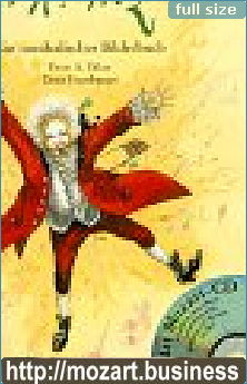 Wolfgang Amadeus Mozart Bilderbuch mit Audio CD