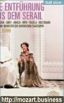 DVD Francisco Araiza Edita Gruberova Die Entf�hrung aus dem Serail