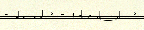 Notenbeispiel