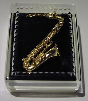 Saxophon Anh�nger, Musikinstrumenten Miniaturen, Schmuckst�ck, Modeschmuck