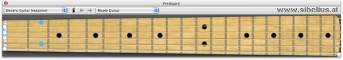 F�r alle, die der Notation eine Klaviatur oder ein Gitarrengriffbrett vorziehen, sind diese wundersch�nen neuen Fenster genau das Richtige. Klicken Sie einfach auf die Tasten oder auf die B�nde, um Noten und Akkorde einzugeben 
