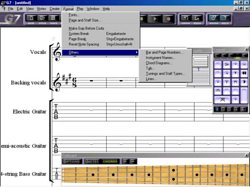 Sibelius G7 - Die Profi Notationssoftware f�r Gitarristen
