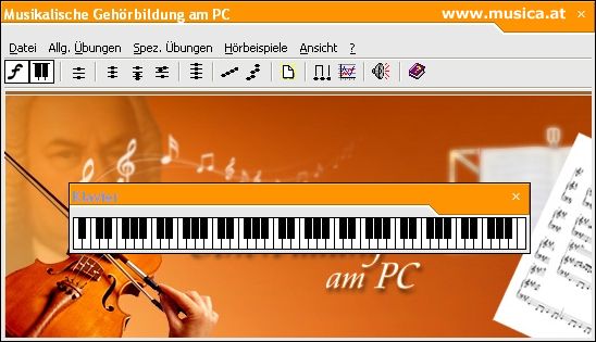 Musikalische Geh�rbildung am PC - Dreikl�nge, Akkorde, Intervalle erkennen und bestimmen. Der interaktive Trainingspartner f�r Sch�ler, Studenten, Musiker