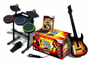 Guitar Hero: World Tour - Super Bundle f�r Nintendo Wii