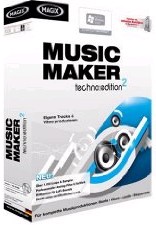 Music Maker Techno Edition 2 - und Sounds samplen, remixen, detailliert bearbeiten und optimal abmischen