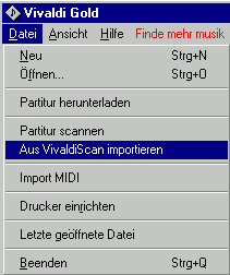 VivaldiStudio Musiksoftware zum Noten schreiben