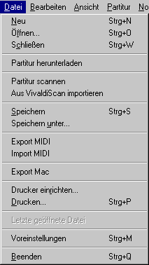 VivaldiStudio Musiksoftware zum Noten schreiben