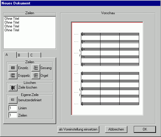 VivaldiStudio Musiksoftware zum Noten schreiben