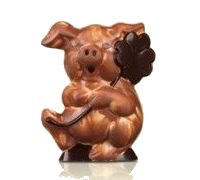 Gl�cksschweinchen, 13 cm