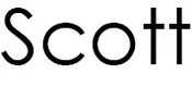 Logo Marke Scott