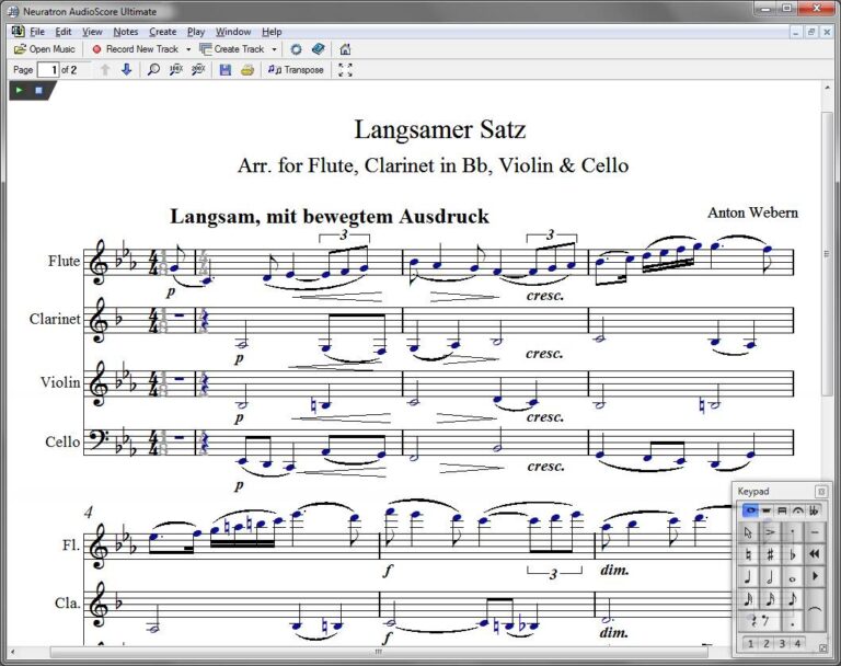 AudioScore Musik in Noten umwandeln ♪ Musica Blog