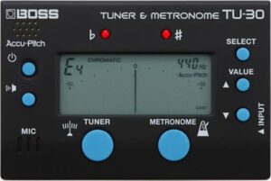 Boss TU-30 Tuner und Metronom