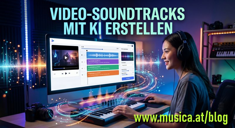 Erstelle eigene Video-Soundtracks mit KI