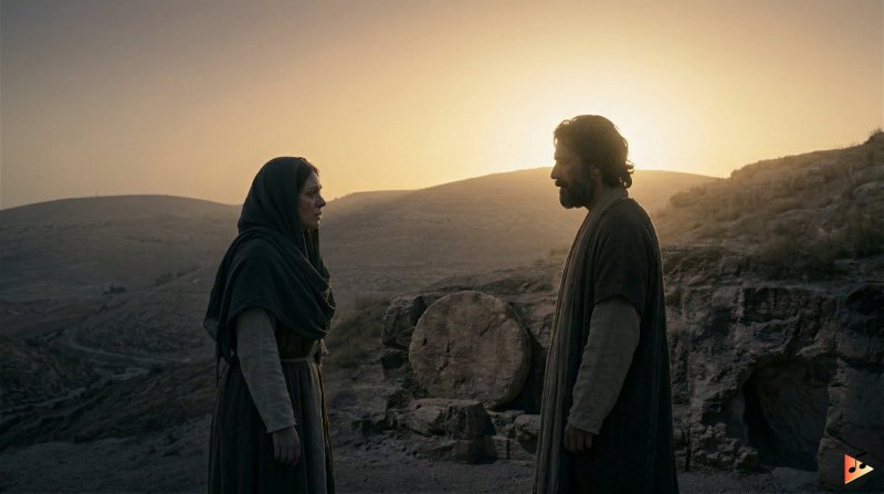 Begegnung Maria & Jesus