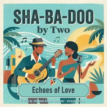 Cover Musikalbum Sha-ba-doo by Two - Lautmalerischer Gesang und Akustik-Tracks download