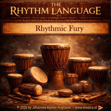 Cover Musikalbum The Rhythm Language - Perkussion und Rhythmus-Tracks download