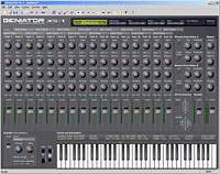 16 Mixer-Kanäle mischen und positionieren die zugeordneten Sounds im Stereobild. Zwei separate FX-Prozessoren reichern den Klang (für jeden Kanal extra einstellbar) mit Effekten an. Das integrierte Drum-Modul ergänzt durch freidefinierbare Drumkits das Gesamtsystem mit zahlreichen Schlagzeugsounds.