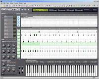 64 Sequenzerspuren geben den nötigen Spielraum beim Er-stellen und Aufnehmen von ausgefeilten Musikstücken. No-ten und Steuersignale werden in 128 beliebig langen Patterns mit jeweils 16 Tracks eingefügt. Drei verschiedene Ansichten erlauben das optimale Bearbei-ten der Events.