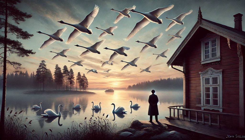 Origins of the swan melody