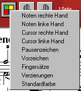 Auswahl der Darstellungsfarben