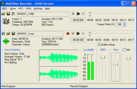 MIDI Konvertierung zu WAV