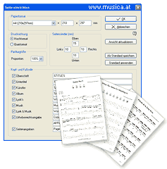 Guitar Por 5 Professional Quality Paper Printouts