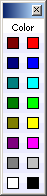 Farbpalette für die farbige Darstellung von Noten mit MusikTime