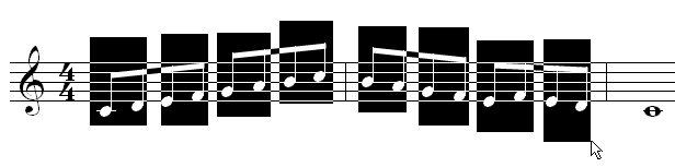 Noten markieren - Mehrfach-Auswahl