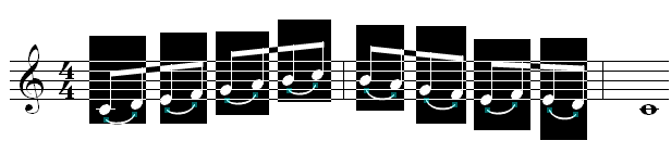Noten markieren - Mehrfach-Auswahl