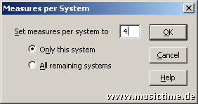 MusicTime: Takte pro Notensystem