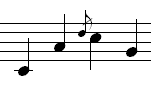 MusicTime Vorschlagnote