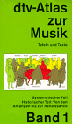 dtv - Atlas zur Musik I.