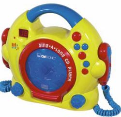 CD-Player mit Mikrofon