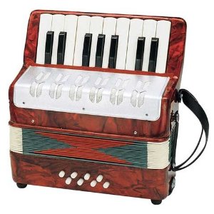 Bontempi ACW17N - Akkordeon mit 17 Tasten und 6 Bässen