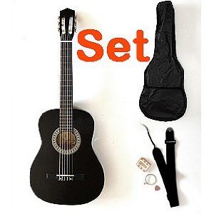 Klassik Kindergitarre 1/2 Größe für ca. 6 - 9 Jahre mit Tasche und Gurt