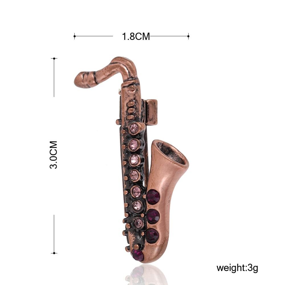 Saxofon  Brosche - Image 6