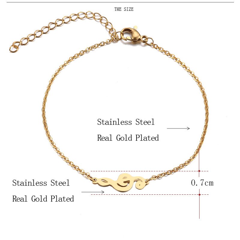 Armbandkette mit Violinschlüssel - Image 6