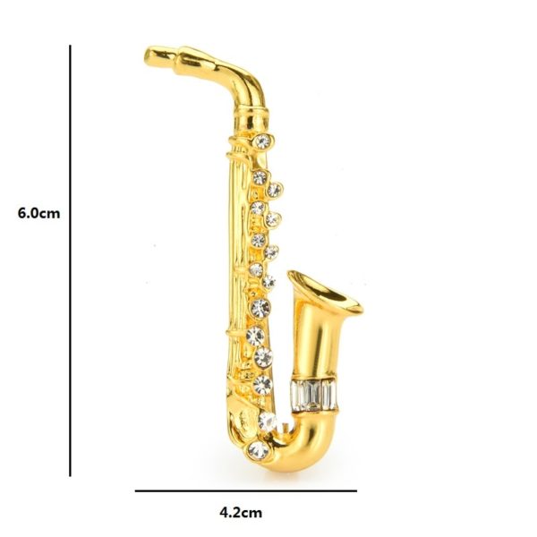 Saxofon Brosche - Image 2