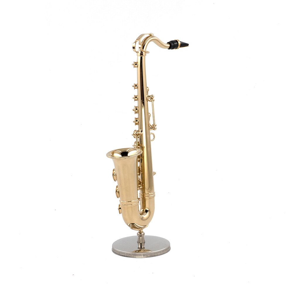 Miniatur Tenor Saxophon Mini Musikinstrument - Image 2