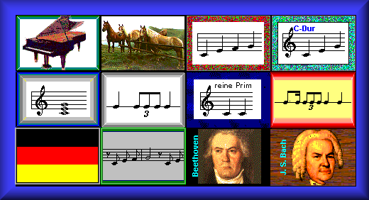 Music-Memo-Game: In der neuen Freeware Version sind 12 verschiedene Spiele enthalten