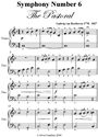 Symphony No 6 Pastoral First Mvt Beethoven Easy Piano Sheet Music
