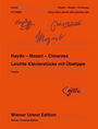Haydn - Mozart - Cimarosa: Leichte Klavierstücke mit Übetipps - Ausgabe mit deutschem und englischem Kommentar. Band 2. Klavier. (Urtext Primo - ein ... für den Einstieg in die Klavierliteratur)