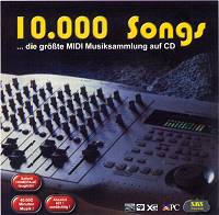 10.000 lizenzfreie MIDI-Songs
