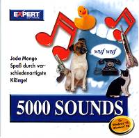 5000 verschiedene Sound-Dateien