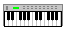 MIDI Keyboard Kabel Gameport